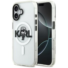 Karl Lagerfeld IML Karl Sketch Logo MagSafe - Etui iPhone 17 (przezroczysty)