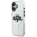 Karl Lagerfeld IML Karl Sketch Logo MagSafe - Etui iPhone 17 (przezroczysty)