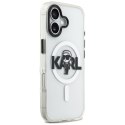 Karl Lagerfeld IML Karl Sketch Logo MagSafe - Etui iPhone 17 (przezroczysty)