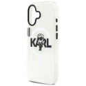 Karl Lagerfeld IML Karl Sketch Logo MagSafe - Etui iPhone 17 (przezroczysty)