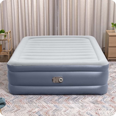 Materac dmuchany 203x152x51 cm z wbudowany pompką elektryczną Bestway 6713I