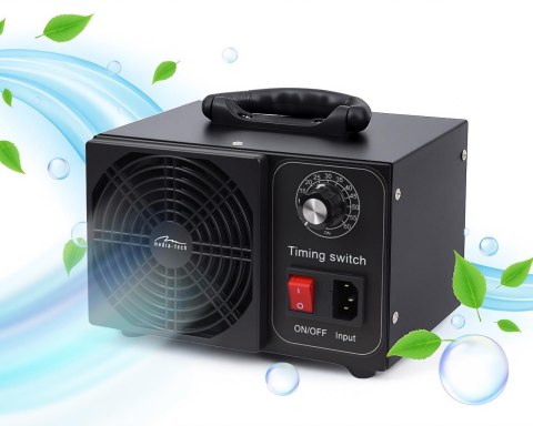OZONE GENERATOR - Profesionalny ozonator do dezynfekcji i oczyszczania powietrza. kterie i grzyby. Emisja ozonu: 60000 mg/h, TIM