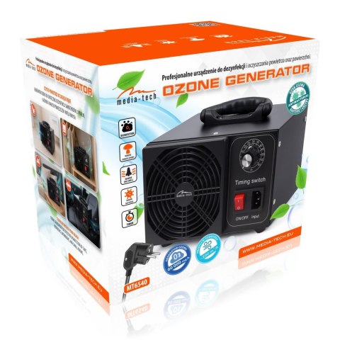 OZONE GENERATOR - Profesionalny ozonator do dezynfekcji i oczyszczania powietrza. kterie i grzyby. Emisja ozonu: 60000 mg/h, TIM