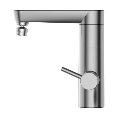 Przepływowy podgrzewacz wody - bateria stojąca metalowa