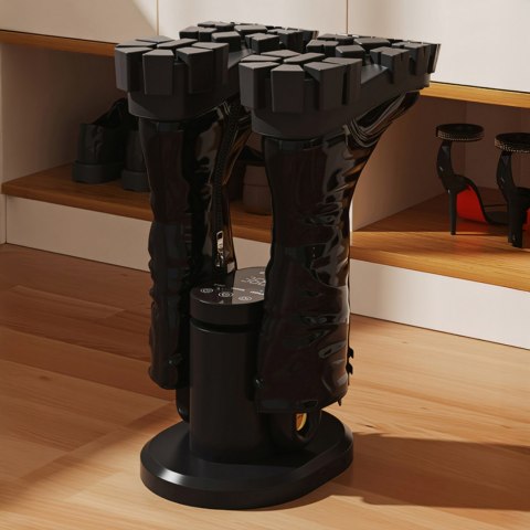 SHOE DRYER OZONE PRO+ (czarna) - Profesionalna, stacjonarna suszarka ozonator do obuwia, rękawiczek, czapek, kasków likwidująca 