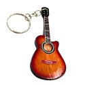 Drewniany Brelok Gitara Akustyczna - Prezent dla Muzyka - SGK-0413