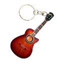 Drewniany Brelok Gitara Akustyczna - Prezent dla Muzyka - SGK-0413