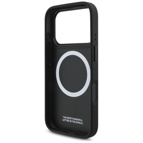 BMW M Carbon Line & Logo MagSafe - Etui iPhone 17 Pro (czerwony)