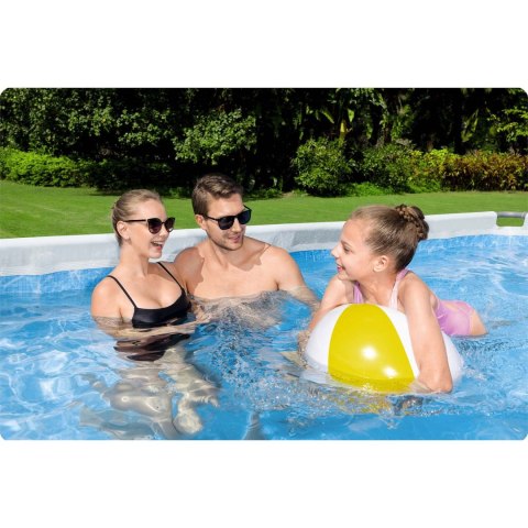 Basen ogrodowy stelażowy 412x201x122cm 18w1 Bestway 56456ND