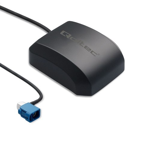 Qoltec Mobilna Antena GPS GLONASS z podstawą magnetyczną | dookólna | 28dBi | FAKRA