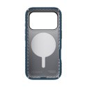 Speck Presidio2 Grip MagSafe - Etui iPhone 17 Pro (Deep Sea/Silver Metallic)