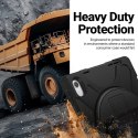 Crong Defender Plus - Pancerne etui iPad 11" A16 (2025) / 10.9" (2022) (czarny)