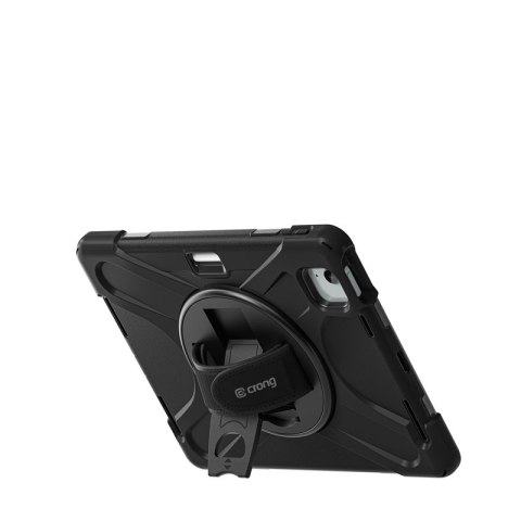 Crong Defender Plus - Pancerne etui iPad Air 11" (2026-2024) / iPad Air 10.9" (5-4 gen.) (czarny)