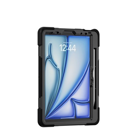 Crong Defender Plus - Pancerne etui iPad Air 11" (2026-2024) / iPad Air 10.9" (5-4 gen.) (czarny)