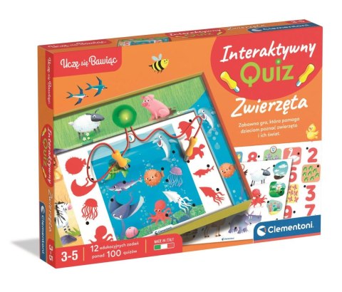 Interaktywny Quiz Zwierzęta | Uczę się bawiąc