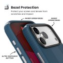 Speck Presidio2 Grip MagSafe - Etui iPhone 17 Pro Max (Deep Sea/Silver Metallic)