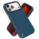 Speck Presidio2 Grip MagSafe - Etui iPhone 17 Pro Max (Deep Sea/Silver Metallic)