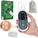 VITAMMY STIMULA Elektrostymulator mięśni, terapia TENS EMS i masaż 3 w 1, 4 elektrody