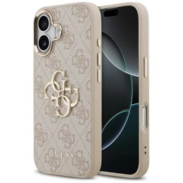 Guess 4G Big 4G Classic Logo - Etui iPhone 17 (różowy / złoty)