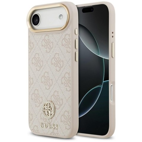 Guess 4G Strass Logo MagSafe - Etui iPhone Air (różowy)