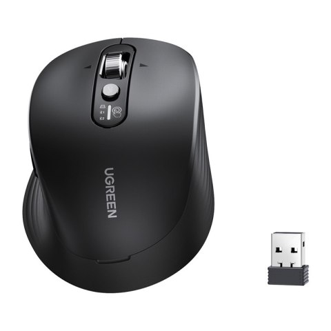 Mysz bezprzewodowa UGREEN M752 BT+2.4GHz (czarna)