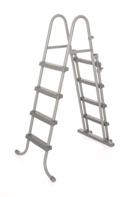 Schody Drobinka do Basenu Dwustronna Szara Wytrzymała Solidna BESTWAY 122cm