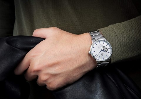 Zegarek Męski Orient Open Heart Automatic RA-AR0102S10B + BOX