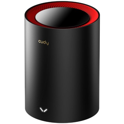 DOMOWY SYSTEM WI-FI MESH M3000(1-PACK)-BLACK Wi-Fi 6 2.4 GHz, 5 GHz, 574 Mb/s + 2402 Mb/s CUDY