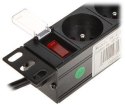 Listwa zasilająca 4 gniazda PD-4/R10/R