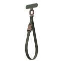 Moshi 2-in-1 Wrist & Body Strap with Adapter - Smycz ze skóry eco do telefonu (Moss Green)