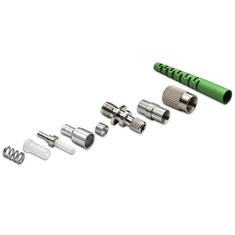 Qoltec Złącza światłowodowe FC/APC | Singlemode | 3.0mm