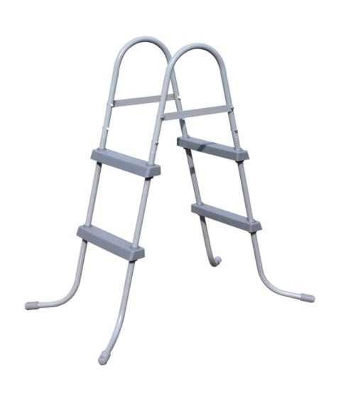 Schody Drobinka do Basenu Dwustronna Szara Wytrzymała Solidna BESTWAY 84 cm