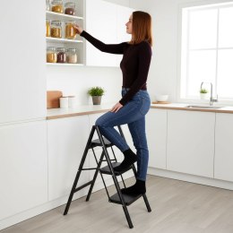 Drabinka 3-stopniowa metalowa EASYSTEP składana