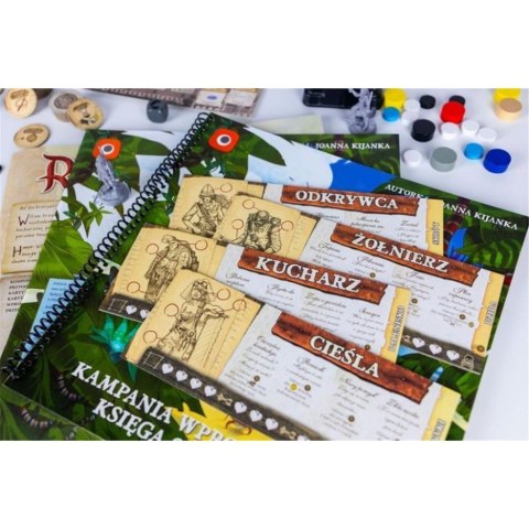 GRA PLANSZOWA ROBINSON CRUSOE- EDYCJA KOLEKCJONERSKA - podstawa PORTAL