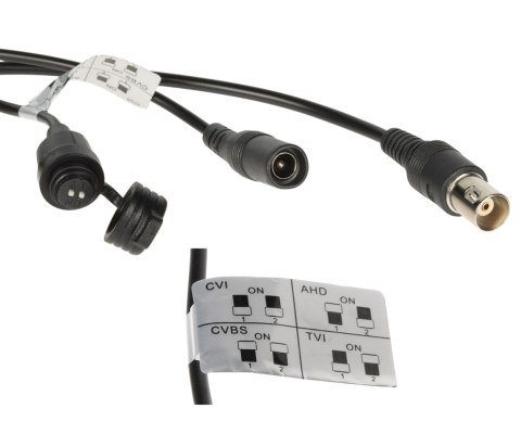 KAMERA AHD, HD-CVI, HD-TVI, PAL HAC-HFW1549X-IL-A-PRO-0280B-DIP WizColor - 5 Mpx 2.8 mm DAHUA