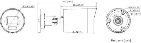 Kamera IP Hikvision DS-2CD2087G3-LI2UY/SL(2.8mm)(O-STD)
