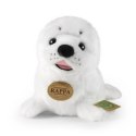 Rappa - Pluszowa realistyczna maskotka Foka biała 25 cm Eco-Friendly