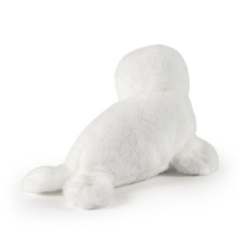 Rappa - Pluszowa realistyczna maskotka Foka biała 25 cm Eco-Friendly