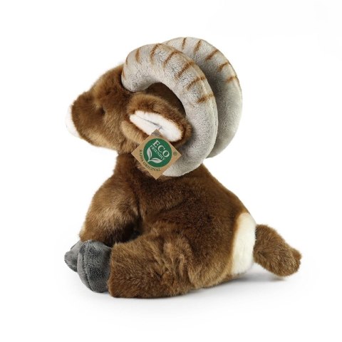 Rappa - Pluszowa realistyczna maskotka Owca Kanadyjska Kozioł siedzący 28 cm Eco-Friendly