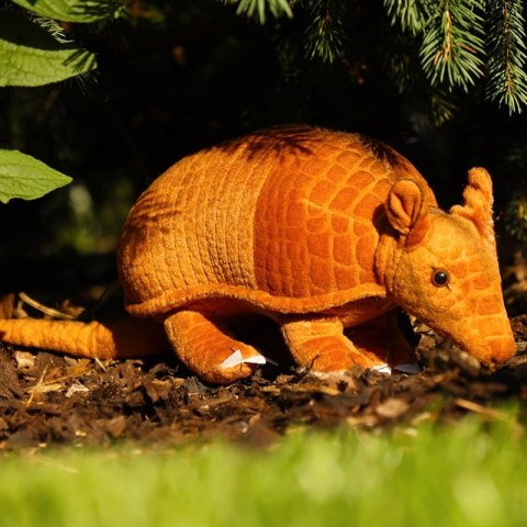 Rappa - Pluszowa realistyczna maskotka Pancernik 28 cm Eco-Friendly