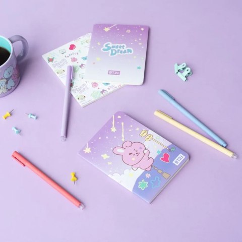 BT21 - Zestaw zeszytów A6 COOKY (3 sztuki)