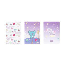 BT21 - Zestaw zeszytów A6 KOYA (3 sztuki)