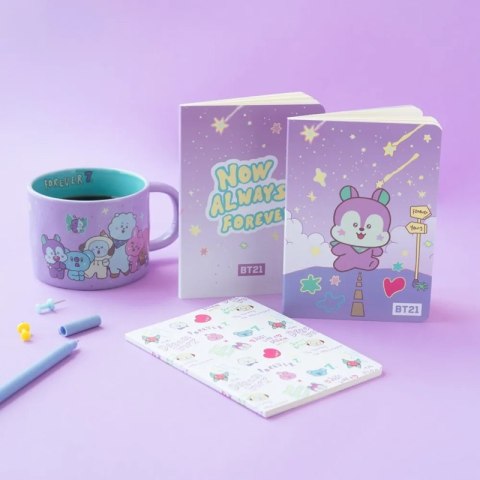 BT21 - Zestaw zeszytów A6 MANG (3 sztuki)