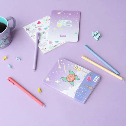 BT21 - Zestaw zeszytów A6 SHOOKY (3 sztuki)
