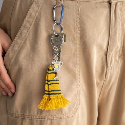 Harry Potter - Brelok do kluczy szalik Hufflepuff