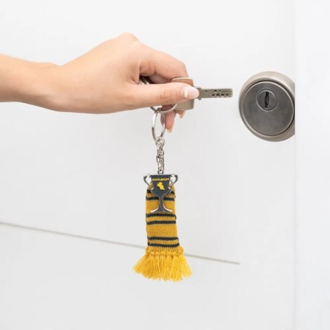 Harry Potter - Brelok do kluczy szalik Hufflepuff