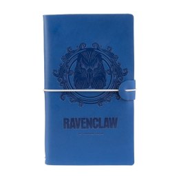 Harry Potter - Skórzany notatnik podróżny Ravenclaw 12x19,5 cm (Niebieski)