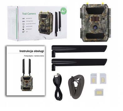 Fotopułapka - Kamera Leśna - Willfine 4.0CG 60°
