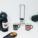 Keith Haring - Zestaw kubków ceramicznych ze stojakiem 300 ml 4 szt.