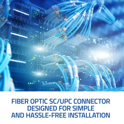 Qoltec Złącza światłowodowe FC/UPC |Multimode | 3.0mm